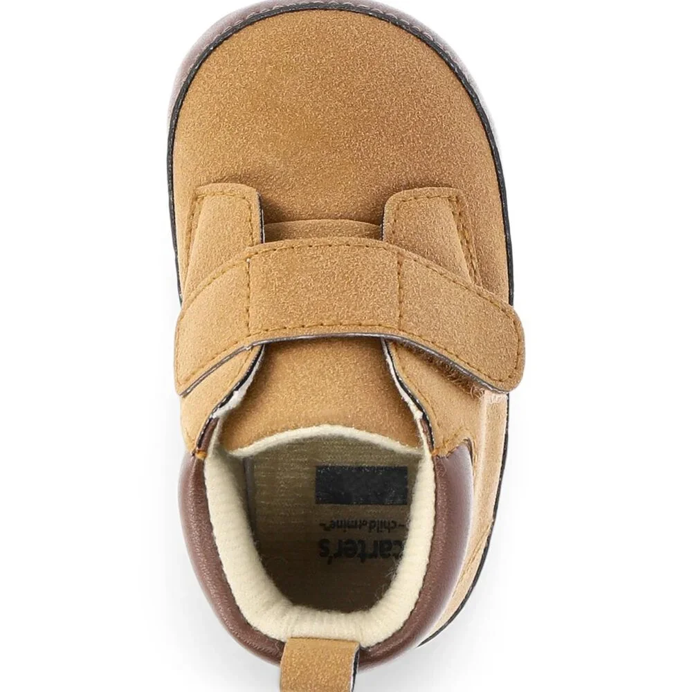 Carter's Child Of Mine Brown Worker Boots Baby Boy Size 0-3 MONTHS NEW